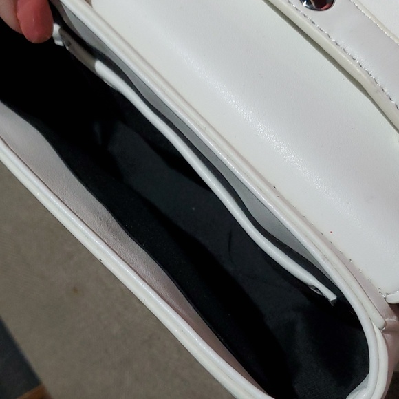 White Faux Leather Bag - Picture 12 of 13
